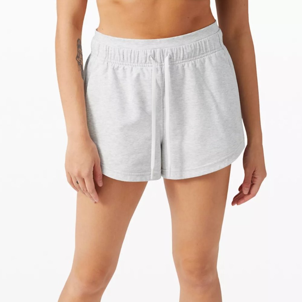 Lululemon Inner-Glow High-Rise Short - Dark Grey